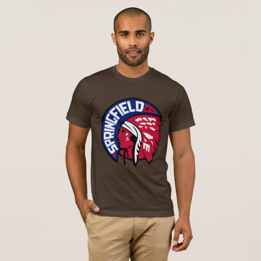 Springfield Indians T-shirt (Voorkant volledig)