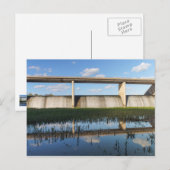 Springfield Lake Missouri Dam Briefkaart (Voorkant / Achterkant)