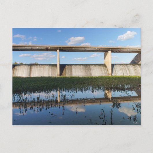 Springfield Lake Missouri Dam Briefkaart (Voorkant)