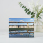 Springfield Lake Missouri Dam Briefkaart (Staand voorkant)