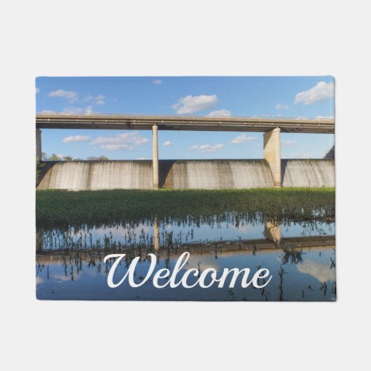 Springfield Lake Missouri Dam Doormat Deurmat (Voorkant)