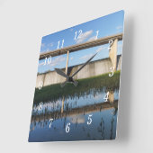 Springfield Lake Missouri Dam wandklok (Hoek)