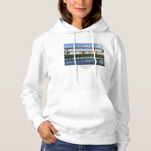 Springfield Lake Missouri Hoodie (Voorkant)