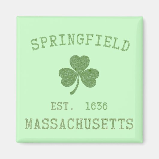 Springfield MA Magnet (Voorkant)