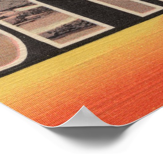 Springfield, Massachusetts - Grote letter Poster (Hoek)