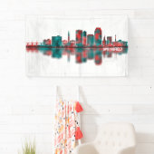 Springfield Massachusetts Skyline Spandoek (Insitu)