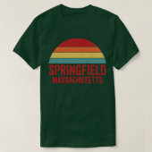 Springfield Massachusetts T-shirt (Design voorkant)