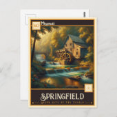 Springfield, Missouri |  Briefkaart (Voorkant / Achterkant)