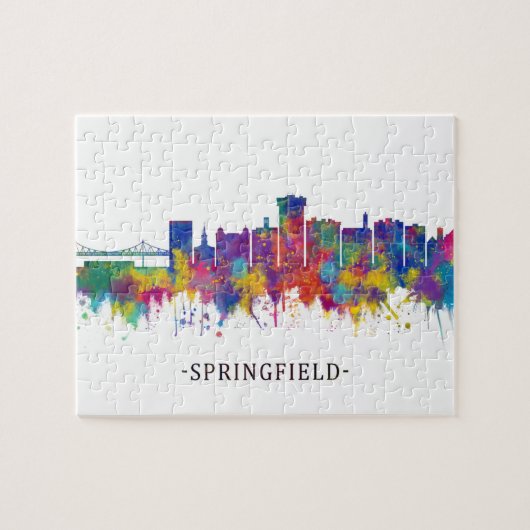 Springfield Missouri Skyline Legpuzzel (Horizontaal)