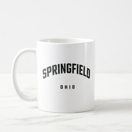 Springfield Ohio OH Koffiemok (Links)