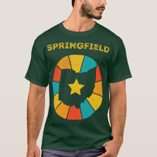 Springfield Ohio Verdrietig Souvenir T-shirt