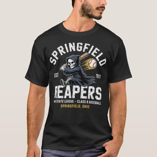Springfield Reapers-Fotokamer T-shirt (Voorkant)