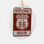 Springfield Route 66 Keramisch Ornament (Rechts)