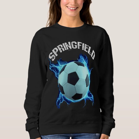 Springfield Soccer Retro Trui (Voorkant)