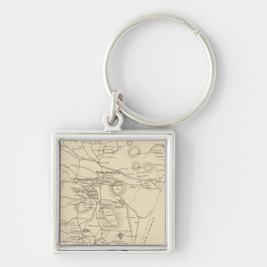Springfield, Sullivan Co Sleutelhanger (Voorkant)