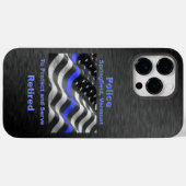 Springfield, Vermont. Police Case-Mate iPhone Case (Achterkant (horizontaal))