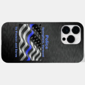 Springfield, Vermont. Police Case-Mate iPhone Case (Achterkant (horizontaal))