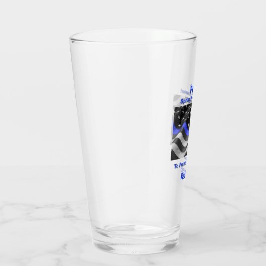 Springfield, Vermont. Police Glas (Rechts)