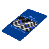 Springfield, Vermont. Police Magneet (Linkerzijde)