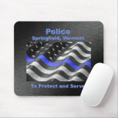 Springfield, Vermont. Police Muismat (Met muis)