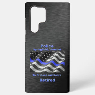 Springfield, Vermont. Police Samsung Galaxy Hoesje