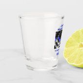 Springfield, Vermont. Politie Shot Glas (Links)