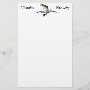 Springforel Sportvissen Briefpapier