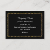 SpringGem Elegant Professional Visitekaartje (Achterkant)