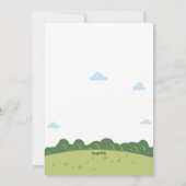 Springkasteel Feest Kaart (Achterkant)