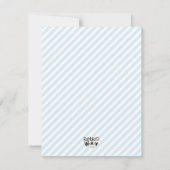 Springkasteel Feestje Invulverhaal Kinderen Bedankkaart (Achterkant)