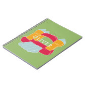 Springkasteel/ kasteel aangepast kinderontwerp  notitieboek (Linkerzijde)