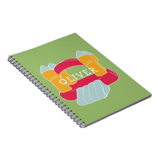 Springkasteel/ kasteel op maat kinderdesign  notitieboek (Rechterzijde)