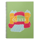 Springkasteel/ kasteel op maat kinderdesign  notitieboek (Voorkant)