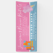 Springkasteel Opblaasbare Springen Zakelijke Activ Spandoek (Verticaal)