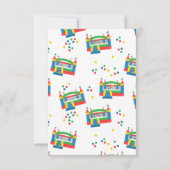 Springkasteel Springkasteel Bal Cute Kinderen Bedankkaart (Achterkant)