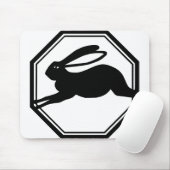 springkonijn muismat (Met muis)