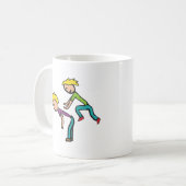 springkous koffiemok (Voorkant links)