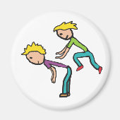 springkous magneet (Voorkant)