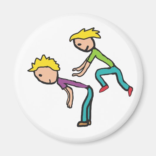 springkous magneet (Voorkant)