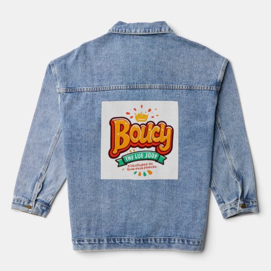 springkroon denim jacket (Achterkant)