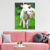 SPRINGLAMBS CANVAS AFDRUK (Insitu (Woonkamer))