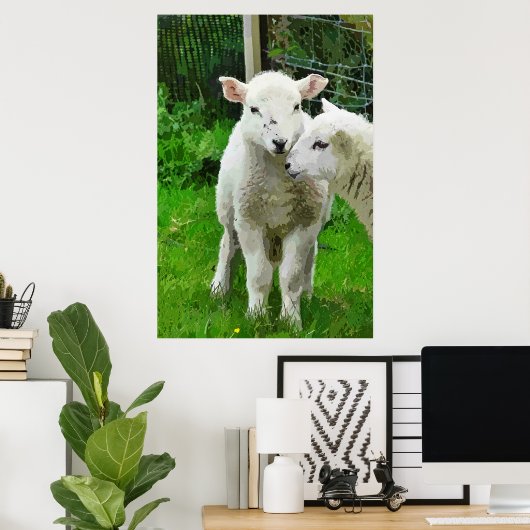 SPRINGLAMBS POSTER (Thuiskantoor)
