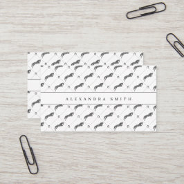 springpaard | Krabbel Paard | Gold Horse Visitekaartje