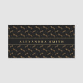 springpaard | Krabbel Paard | Paardentrainer Naamplaatje (Voorkant)