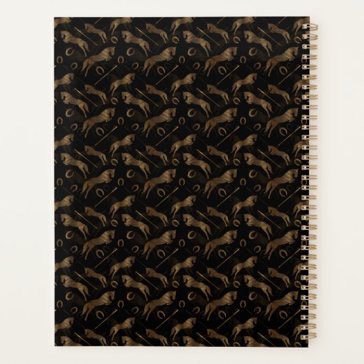 springpaard | Krabbel Paard | Paardentrainer Planner (Achterkant)