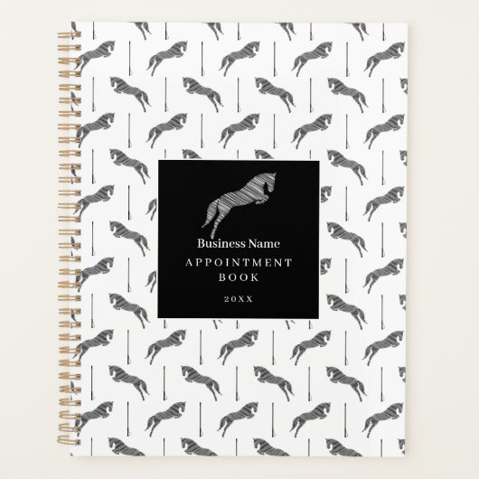 springpaard | Krabbel Paard | Paardentrainer Planner (Voorkant)