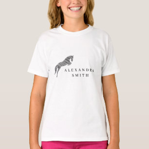 springpaard Krabbel Paard Paardentrainer T-shirt