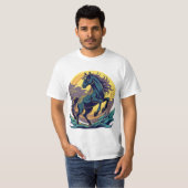 springpaard t-shirt (Voorkant volledig)