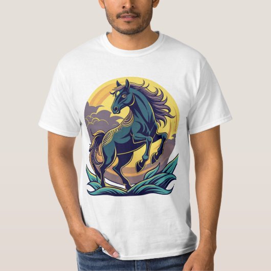 springpaard t-shirt (Voorkant)