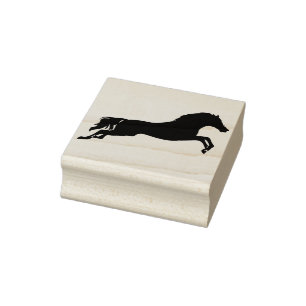 springpaardstempel rubberstempel